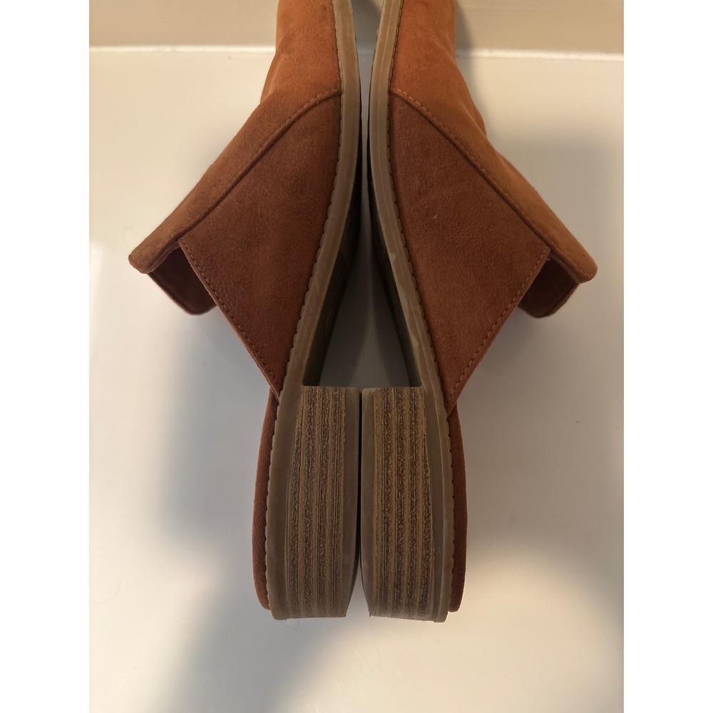 BC Born in California Mules Women's Size 7 Cognac Brown Slip On‎ Shoes - Picture 6 of 8